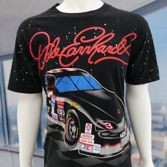 DALE EARNHARDT The Intimidator Shirt 90s VINTAGE - Picture 4 of 12